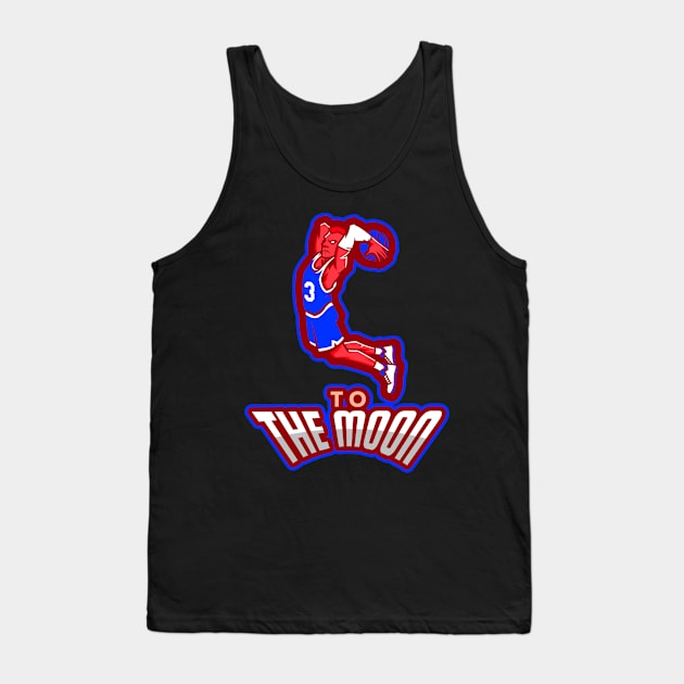 Wizards basketball dunk Tank Top by YungBick